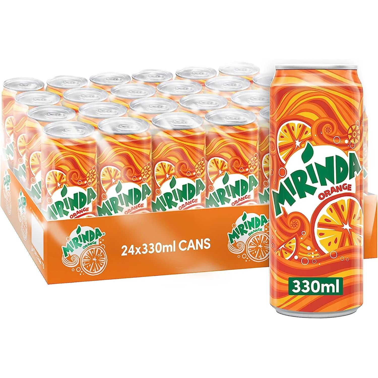 Mirinda Soft Drink 330ml Pack of 24 Pcs