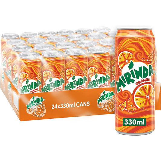 Mirinda Soft Drink 330ml Pack of 24 Pcs