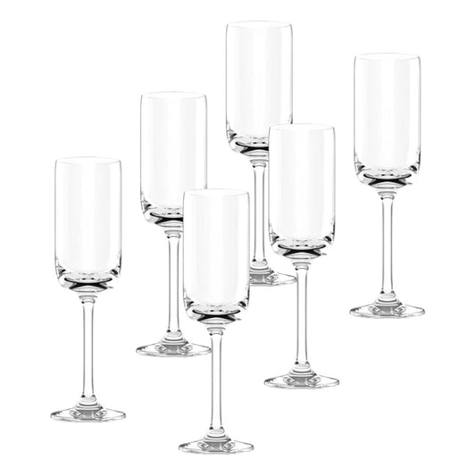 Ocean 014F06 Posh Time Champagne Glass 160 ml, Set of 6