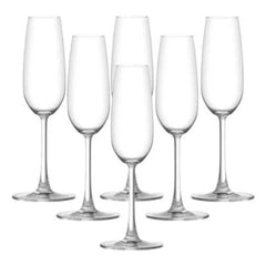 Ocean 015F07 Madison Flute Champagne Glass 210 ml, Set of 6