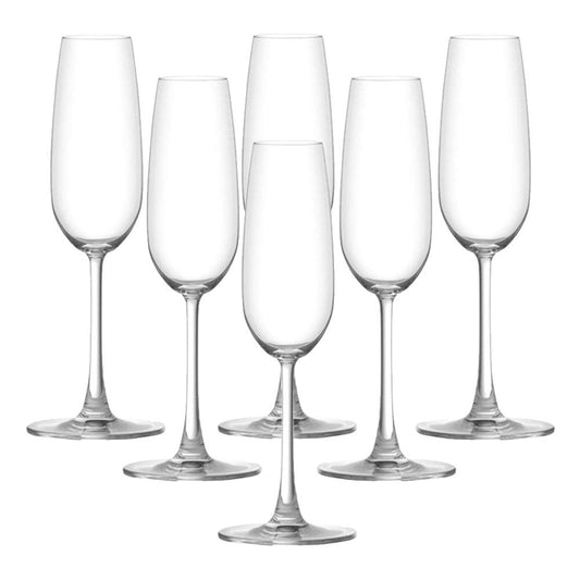 Ocean 026F07 Sante Flute Champagne 210 ml, Set of 6