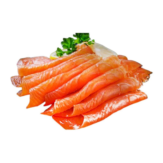 Frozen Smoked Norwegian Salmon Presliced D Cut 5 kg   HorecaStore