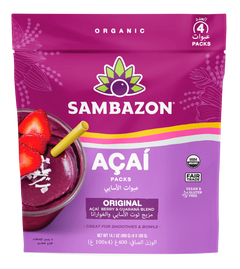 Sambazon 109054 Original Blend Acai Fruit Organic 15x400 gm