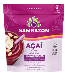 Sambazon 109055 Pure Acai Fruit Organic 15X400 gm