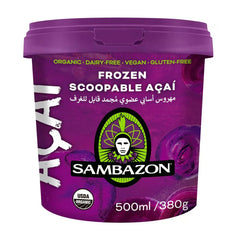 Sambazon 109065 Frozen Scoopable  Acain Sorbet  18 x 500ml