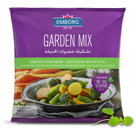 Emborg Garden Mix 450g, Pack of 24 pcs