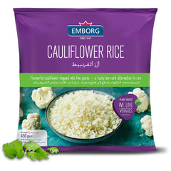 Emborg Cauliflower Rice 450g, Pack of 12 pcs