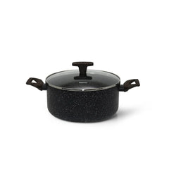 Carrie series Aluminum Non Stick Stockpot with Induction Bottom, 2.87 ltr. Capacity and 20 cm