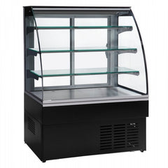 JORDAO 150-EU Refrigerated Chocolate Display Elegant Curved Glass