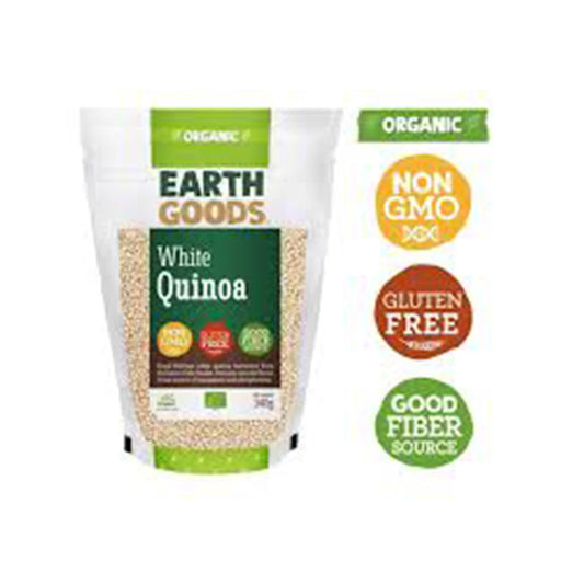 Earth Goods Quinoa White 340g, Pack of 12 pcs