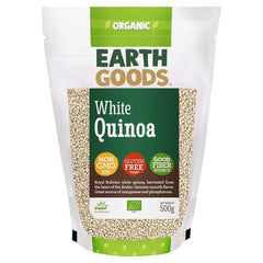 Earth Goods Quinoa White 500g, Pack of 12 pcs