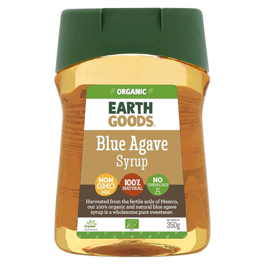Earth Goods Syrup Agave 350g, Pack of 12 pcs