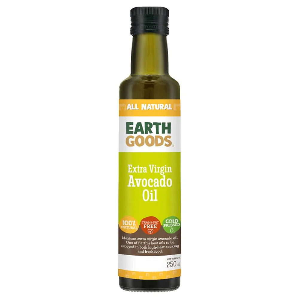 Earth Goods Oil Avocado 250ml, Pack of 12 pcs