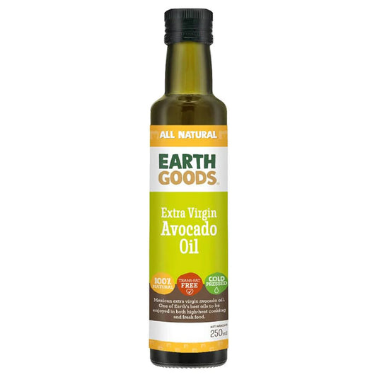 Earth Goods Oil Avocado 250ml, Pack of 12 pcs