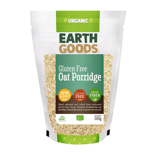 Earth Goods Oat Porridge 500g, Pack of 12 pcs