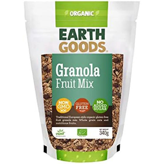 Earth Goods Granola Mix GF 340g, Pack of 12 pcs
