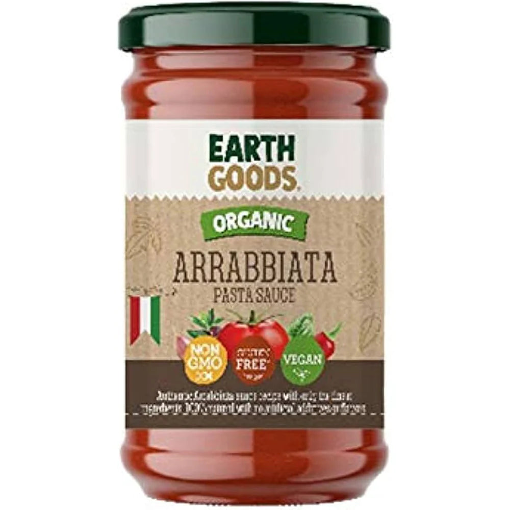 Earth Goods Sauce Arrabiata 350g, Pack of 12 pcs