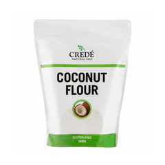 Earth Goods Flour Coconut 500g, Pack of 12 pcs