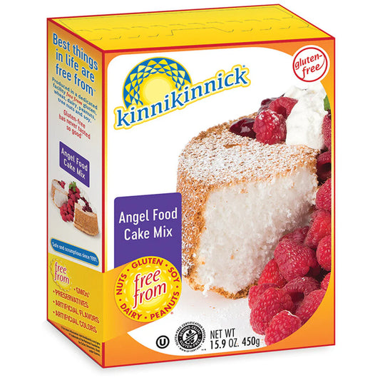 Earth Goods Cake Mix A.Purpose GF 450g, Pack of 12 pcs