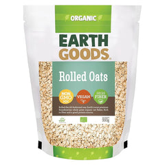 Earth Goods Oat Flakes 900g, Pack of 12 pcs