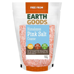 Earth Goods Salt Himalayan Coarse 750g, Pack of 12 pcs