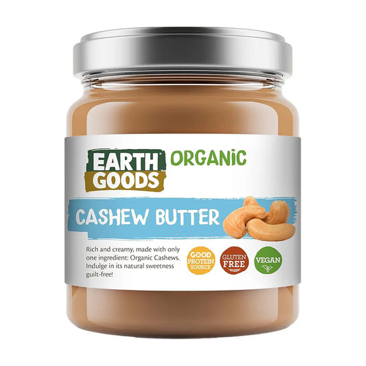 Earth Goods Butter Cashew 200g, Pack of 12 pcs