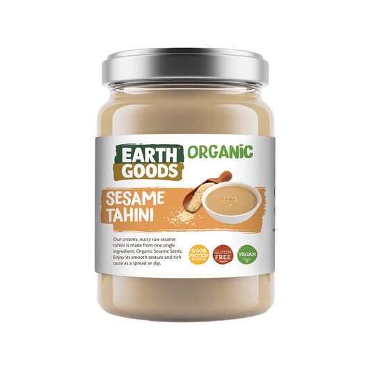 Earth Goods Sesame Tahini 400g, Pack of 12 pcs