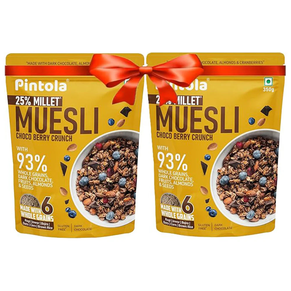 Earth Goods Super Seeds Muesli GF 60g, Pack of 12 pcs