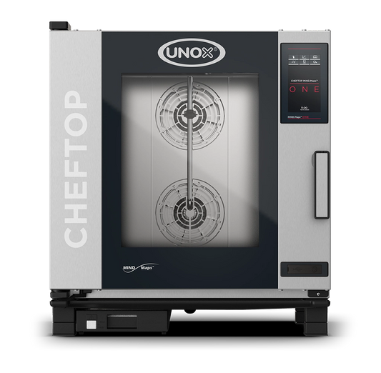 Unox XEVC-0711-E1RM Electric Combi Oven, 7 1/1 GN Trays, Touch Control Panel, Humidity Control