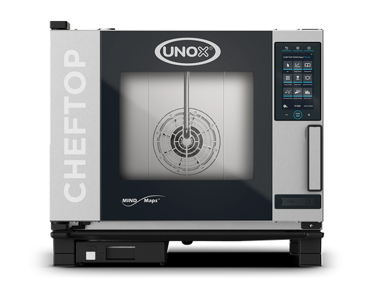 Unox XEVC-0511-GPRM GAS Comi Oven, 5 1/1 GN Trays, Touch Control Panel, Humidity Control