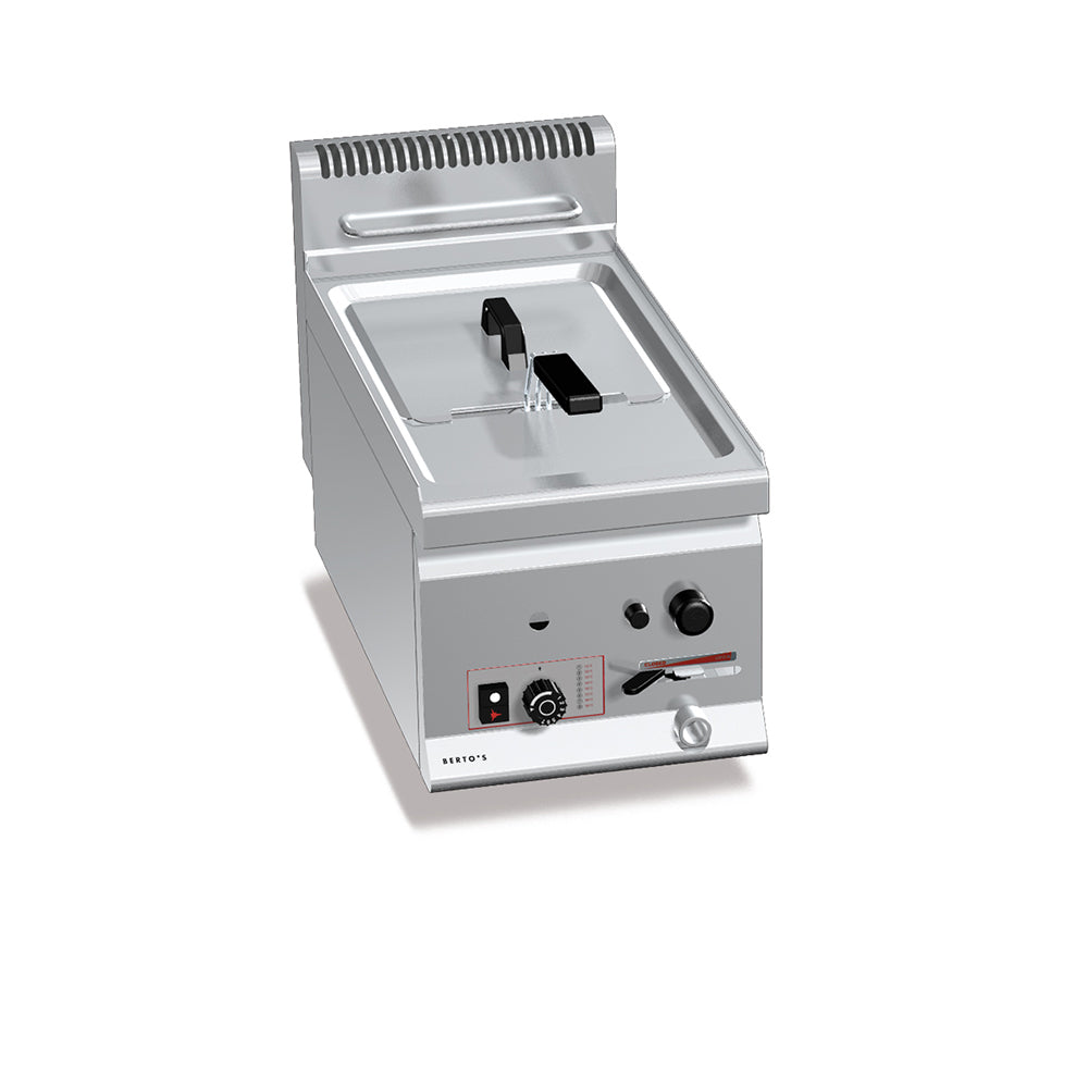 Bertos Gl8B Gas Fryer Counter Top Single Tank 8 L
