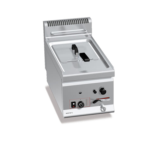 Bertos Gl8B Gas Fryer Counter Top Single Tank 8 L