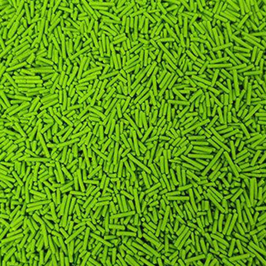 Choco Lake Compound Vermicelli Green / Sprinkles 1KG   HorecaStore