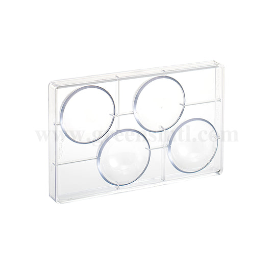 Martellato Polycarbonate Chocolate Mould Semisphere 8cm