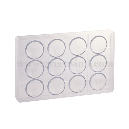 Martellato  Polycarbonate Chocolate Mould Semisphere 4.5 cm