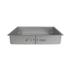 Aluminum Oblong Cake Pan  40.64 cm x 30.48 cm x 10.16 cm