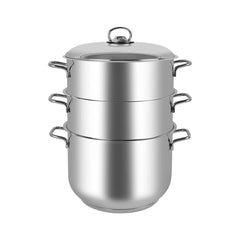 Prestige Stainless Steel 24cm Steamer Set of 3pcs