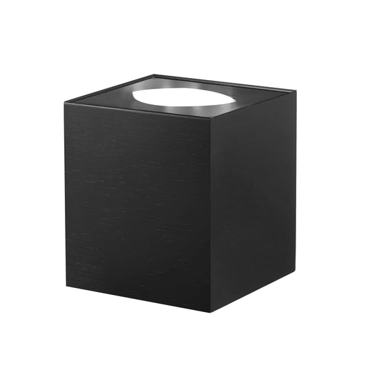Roomwell UK Berlin Tissue Box Cover With Base Black
