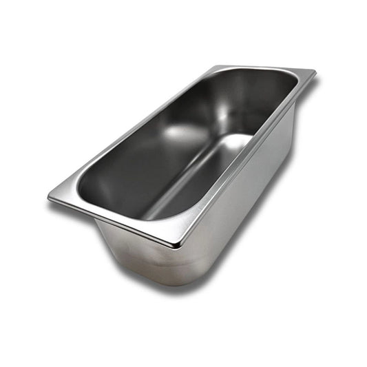 THS Stainless Steel Ice Cream Pan 1/3, Height 12cm
