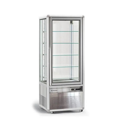 THS Cake Display with 4 Shelves, 750 W, 67.5 x 67.5 x 191 cm