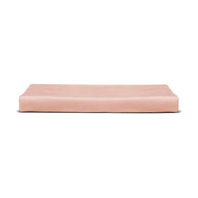 ths giza cotton single flat bed sheet rose