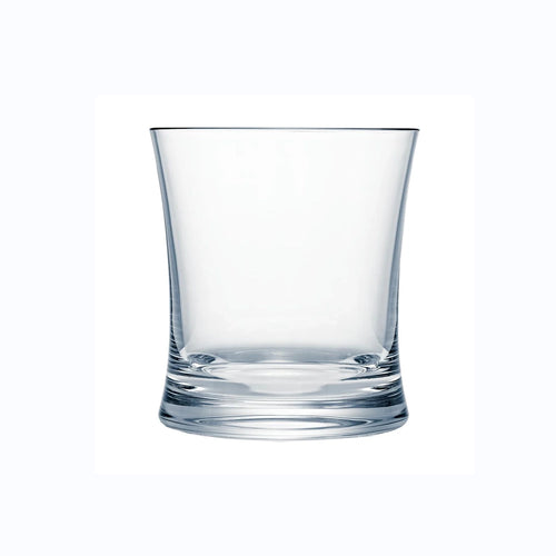Furtino England Polycarbonate Grand Old Fashion Glass 410 ml, Pack of 6