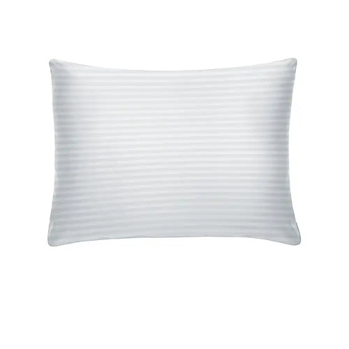 THS Zen Stripes Single Cotton Pillowcase Grey