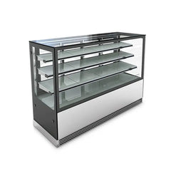 THS Cake Showcase with 3 Shelves, 840 W, 200 x 70 x 130 cm