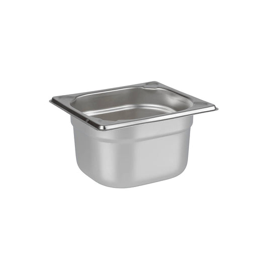 THS Stainless Steel GN 1/6 Pan, Height 10CM