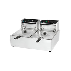 Hurakan Stainless Steel Electric Fryer, HKN-FR66L/GP, 5KW