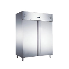 Hurakan Stainless Steel Freezer, 6 Shelves, Volume 1300L, 0.77KW
