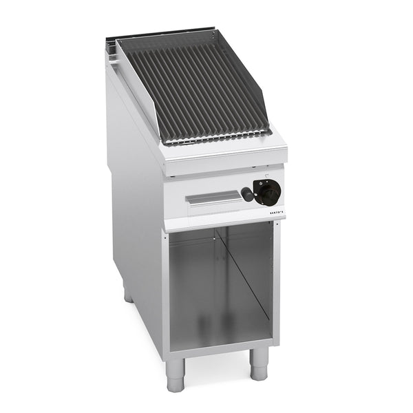 Bertos G9Pl40M/G Gas Lava Stone Grills On Cabinet