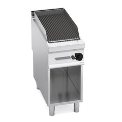 Bertos G9Pl40M/G Gas Lava Stone Grills On Cabinet