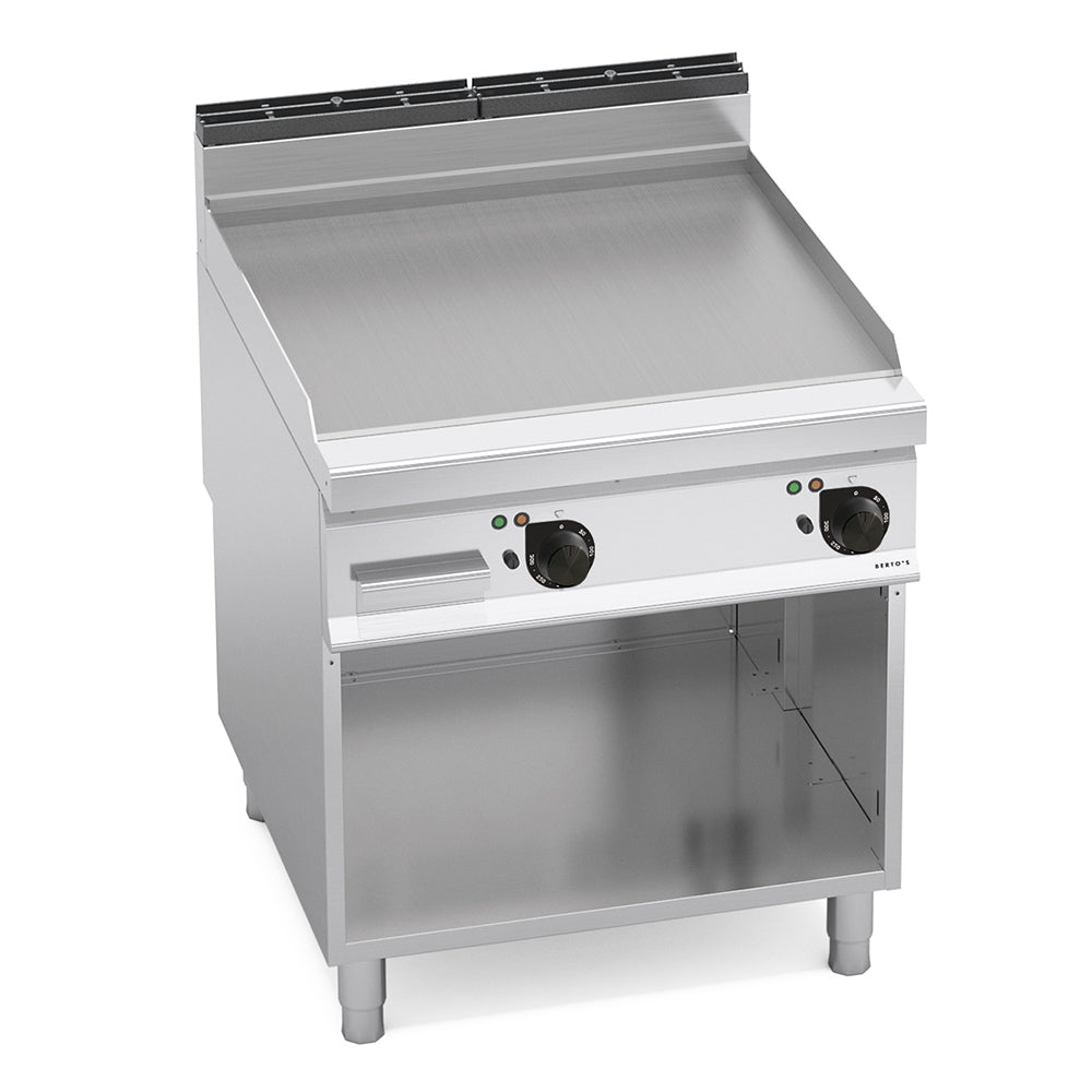 Bertos E9Fl8M-2 Smooth Electric Griddles On Cabinet